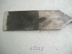 Rare Antique P. S. & W (peck Stow & Wilcox) 30 Woodworking Timber Chisel Slick