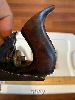 Rare Antique Stanley No. 1 Small Smoothing Plane Woodworking Tool 1892