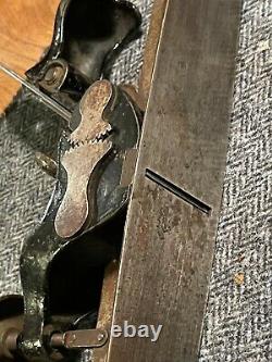 Rare Antique Stanley No 113 Compass Plane. 1877 markings