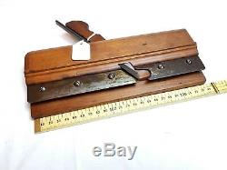 Rare Antique Wood Plane A. Mathieson Tongue Grooving Woodworking Tool