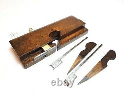 Rare Antique Wood Plane Dado J. Gleave 15 mm Grooving Woodworking Tools