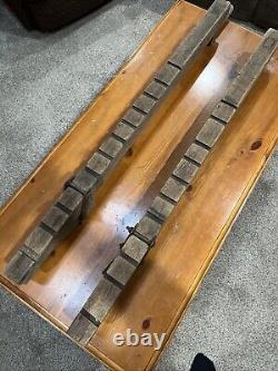 Rare Antique Wooden Bar Clamp Vintage Wood Working Tool 42 Lot Of 2