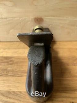 Rare Antique infill smoothing plane old woodworking plane tool infill vintage