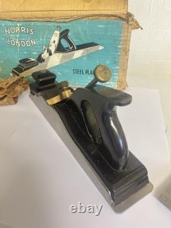 Rare Boxed Norris 14-1/2 Panel Plane In Original Box