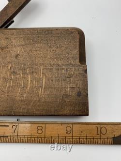 Rare Cock Bead Fillister By John Green Of York Antique Wood Plane