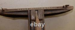 Rare Disston 3D saw vise collectible woodworking sharpening vintage bench tool