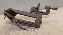 Rare Disston 3D saw vise collectible woodworking sharpening vintage bench tool