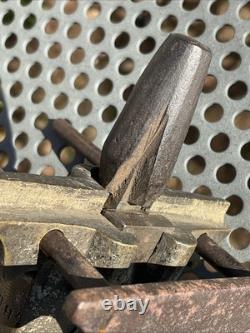 Rare Early J. Tall London Punch Saw Set