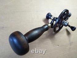 Rare Goodell-Pratt No. 259 Eggbeater 2 Speed Ratchet Hand Drill Woodworking