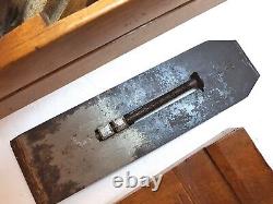 Rare Jointer Plane Iron Richter Extra 60 Old Woodworking Hand Tools