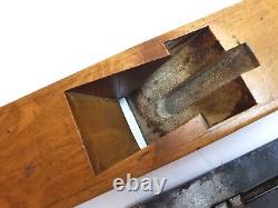 Rare Jointer Plane Iron Richter Extra 60 Old Woodworking Hand Tools