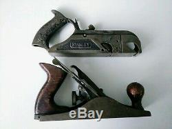 Rare Lot Vintage Antique Dunlap And Stanley Wood Working Tool Wood Plane #78 243