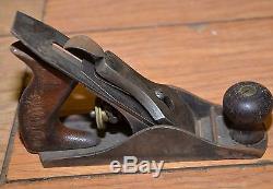 Rare Stanley No 2 vintage wood plane odd 1 collectible antique woodworking tool