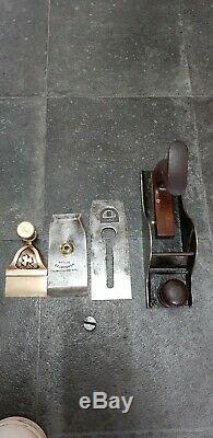 Rare Vintage Irish Shamrock Woodworking Plane Marples Ibbotson Iron