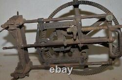 Rare antique Champion Lock mortiser J Leukart Mfg Pat. 1912 woodworking tool