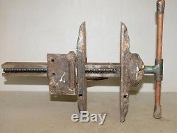 Rare antique Charles Parker pattern maker vise collectible woodworking tool