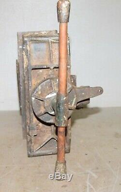 Rare antique Charles Parker pattern maker vise collectible woodworking tool