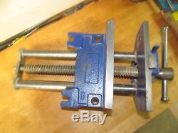 Record 52ED quick-release woodworking vise, Made in England