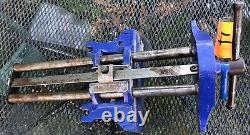 Record Model 53 Woodworking Vise 10 1/2 Jaws Weighs About 40 Lbs. Lot# 4