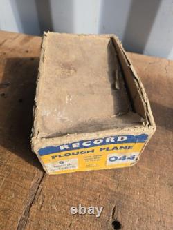 Record No. 044 Plough Plane Complete in Original Box. Free Uk Posting