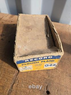 Record No. 044 Plough Plane Complete in Original Box. Free Uk Posting