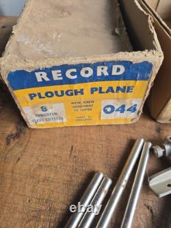 Record No. 044 Plough Plane Complete in Original Box. Free Uk Posting
