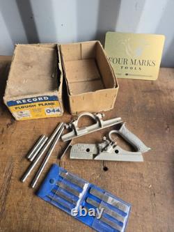Record No. 044 Plough Plane Complete in Original Box. Free Uk Posting