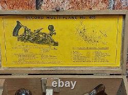 Record No 405 Multi Plane. Boxed And Complete