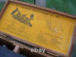 Record No 405 Multi Plane, complete, VGC