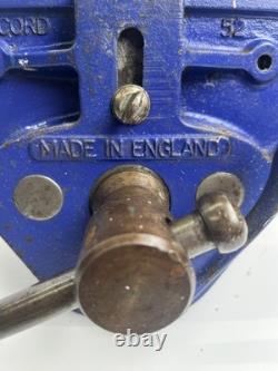 Record No. 52 7 Jaws Woodworking Vise Quick Release Made in England Vintage