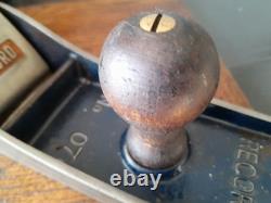 Record Number 7 Plane Made In England Vintage Early