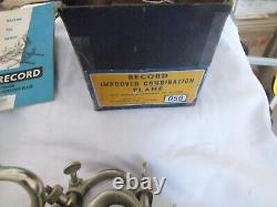 Record no 050 combination plane complete with cutters and instructions