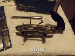 Record no 050C combination plane complete with cutters and instructions