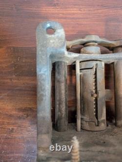 (Richards) Wilcox 7 Quick Release Rapid Acting Wood Woodworking Vise Vintage