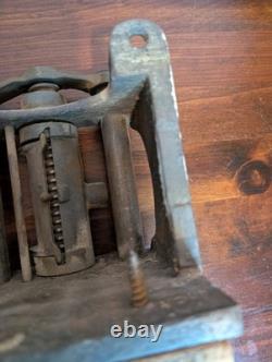 (Richards) Wilcox 7 Quick Release Rapid Acting Wood Woodworking Vise Vintage