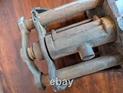 (Richards) Wilcox 7 Quick Release Rapid Acting Wood Woodworking Vise Vintage