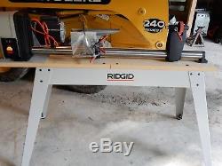 Ridged 12 Wood Lathe Never Used Assembled 39 Length Woodworking Tool