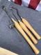 Robert Sorby 4pcs. Woodworking, Bowl Turning, Tools (3 Hand Tools) (1 Gauge)Used