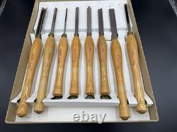 Robert Sorby 82HS (MPN 82HS) Set of 8 Woodturning Turning Tools