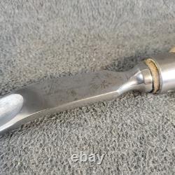 Robert Sorby Bent Gouge 1 1/4 Chisel Only Chisel Carpentry Tools Wood Working