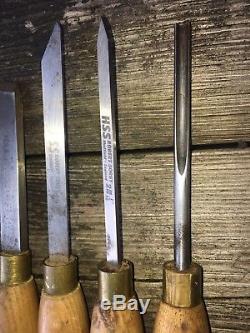 Robert Sorby Chisels Wood Working Turning HSS Lathe Tools