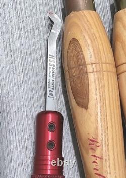 Robert Sorby HHS Woodturning Lathe Tools Chisel Sheffield England 13 Pieces Lot