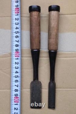 Round Chisels 15mm 24mm Set for Woodworking Tools Vintage Authentic Quality