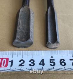 Round Chisels 15mm 24mm Set for Woodworking Tools Vintage Authentic Quality