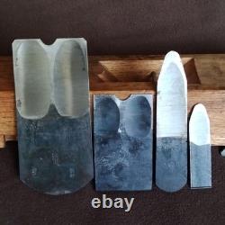 Round Inro Shakuri Japanese Woodworking Tool Vintage Collectible Antique