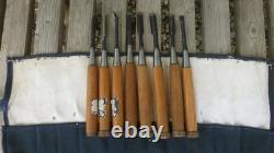 Ryoma Nomi 8pc Chisel Set Woodworking Tools Carving Hand Tools Vintage