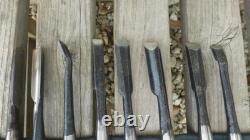 Ryoma Nomi 8pc Chisel Set Woodworking Tools Carving Hand Tools Vintage