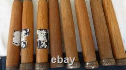 Ryoma Nomi 8pc Chisel Set Woodworking Tools Carving Hand Tools Vintage