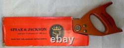 SPEAR & JACKSON #52 12 TENON SAW 14TPI Spectacular with Cardboard Protector