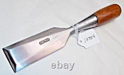 STANLEY (1-1/2) Wide Cut SW Woodworkers Wood Chisel, Pat'd 8-24-1909, USA